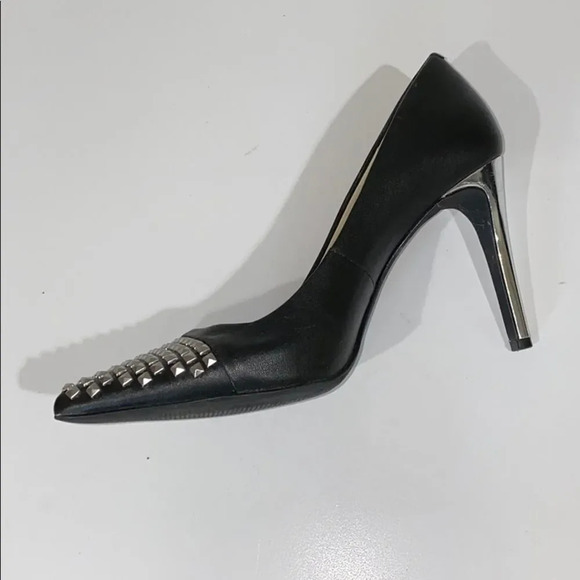 Michael Kors Cap Toe Studded Pumps - Picture 2 of 6